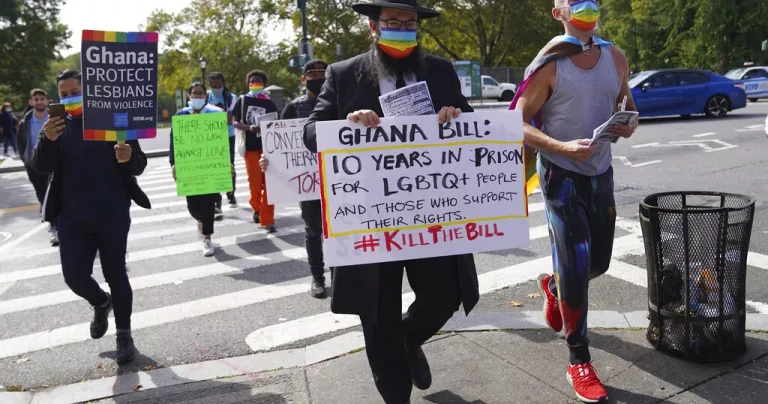 Protest against LGBTQ movement
