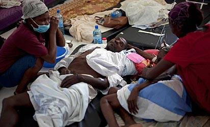 Cholera-Patient
