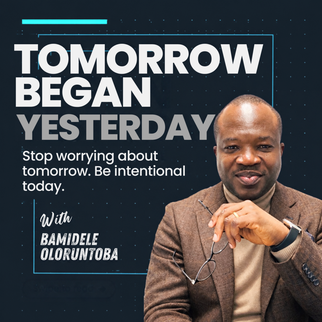 Tomorrow began yesterday