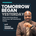 Tomorrow began yesterday